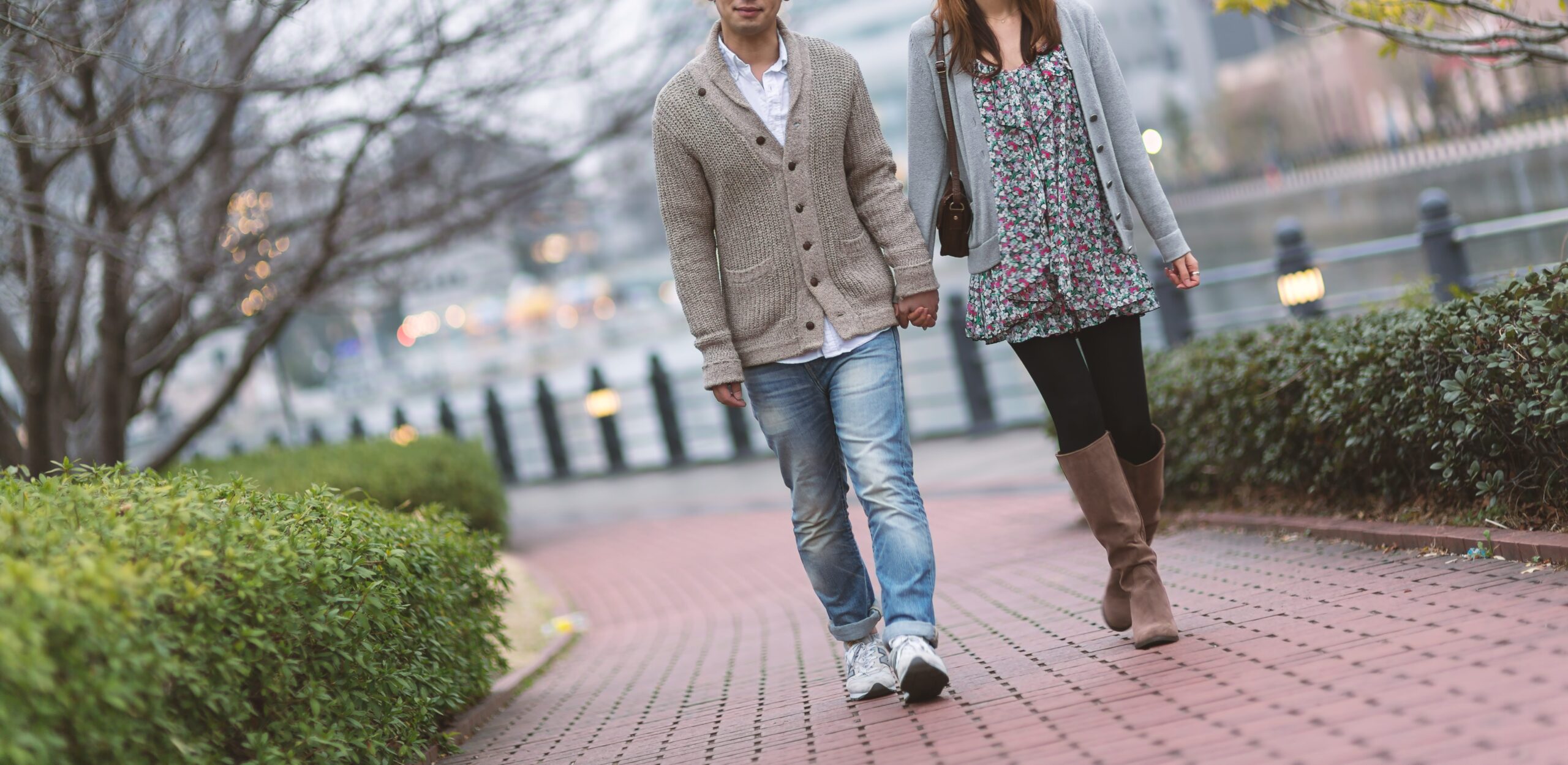 デート中の男女のイメージ